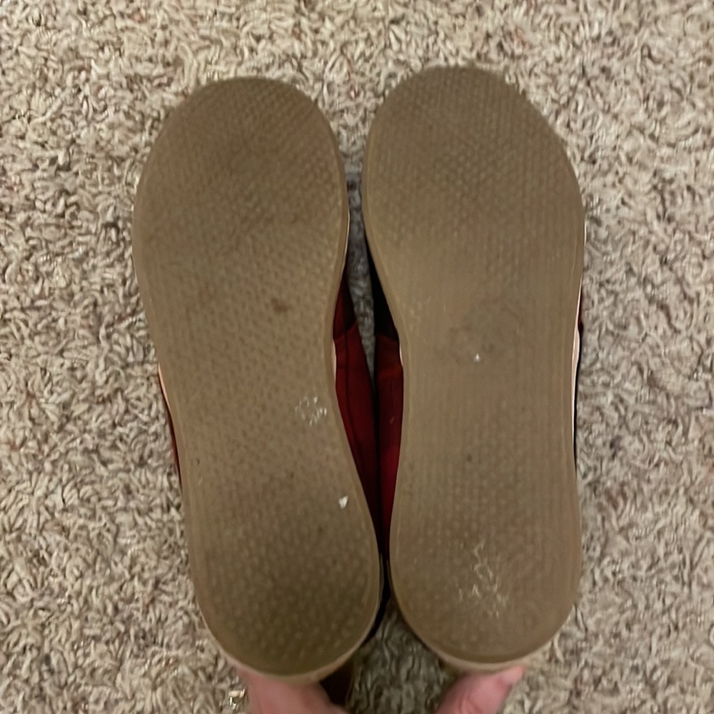 TOMS plaid flannel booties size 9 - Picture 4 of 4